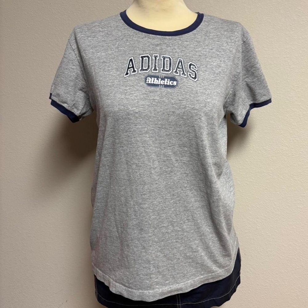 Adidas Men's Grey T-shirt